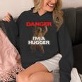 Danger I'm A Big Hugger 面白い危険な熊のハギング パーカー