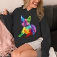 Dog Lover Boston Terrier Dog Colorful Boston Terrier Men Women Kids Unisex Hoodie, funny design
