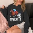 Just Get Over It 馬ショー ジャンピング乗馬 パーカー