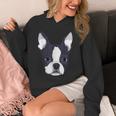 Kids Boston Terrier Dog For Women And Girls Unisex Hoodie, funny design
