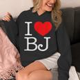 I Love ハート Bj パーカー