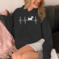 Scottish Terrier Dog Heartbeat Scottie Dog Lover T-Shirt Unisex Hoodie, funny design