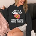 I Had Stroke I Am Allowed To Do Weird Things Hoodie I Had Stroke I Am Allowed To Do Weird Things Hoodie
