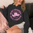 In My Teacher Era Yeehaw Pink Teacher Western Cowgirl Unisex Hoodie, funny design
