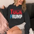 Tuck Frump 面白いアンチトランプデザイン。 パーカー