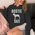 Vintage Boston Terrier Dad Dog Daddy Bostie Father Unisex Hoodie, Couple Gifts, Boston Terrier Dad Gifts, funny design