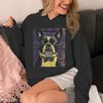 Vintage Boston Terrier Dog Unisex Hoodie, funny design