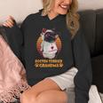 Vintage Boston Terrier Grandma Wear Sunglasses Dog Lover Men Women Girls Kids Unisex Hoodie, funny design