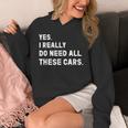 Yes I Really Do Need All These Cars 面白い車 パーカー