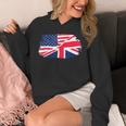 アメリカの国旗-ユニオンジャック-イギリスの国旗 Usa Flag Union Jack Uk Flag パーカー