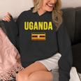 ウガンダ ウガンダの国旗 パーカー