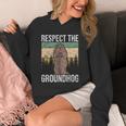 グラウンド・ホッグ Respect The Groundhog パーカー