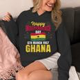 ハッピー独立記念日 ガーナ ガーナの歴史の誇り パーカー