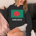 バングラデシュ バングラデシュ国旗 長袖tシャツ パーカー