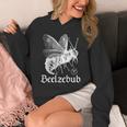ベルゼブブ フライ 悪魔 ゴシック マジック 異教 ウィッカン 悪魔 Wt パーカー