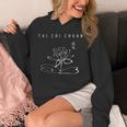 太極拳の初心者や教師のための太極拳のデザイン 長袖tシャツ パーカー