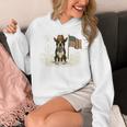 Boston Terrier 4th Of July US American Flag Dog Patriotic Unisex Hoodie, Patriotic Boston Terrier Gifts, American Boston Terrier Gifts, Boston Terrier 4th Of July Gifts, funny design