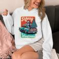 Boston Terrier Merry Christmas Tree Truck Santa Dog X-Mas Unisex Hoodie, Boston Terrier Christmas Gifts, funny design