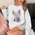 Boston Terrier Splash Unisex Hoodie, funny design