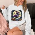 Cute Boston Terrier Halloween Costume Dog Lover Women Girls Unisex Hoodie, Boston Terrier Halloween Gifts, funny design