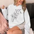 Dandelion Boston Terrier Flower Floral Bostie Tree Unisex Hoodie, funny design