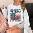 My Favorite Veteran Is My Grandpa Veterans Day Military Papa Hoodie