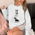 Inhale Exhale Yoga Boston Terrier Tshirt Unisex Hoodie, funny design