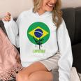 カポエイラ ブラジル国旗 パーカー