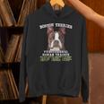 Boston Terrier Brindle Dog Professional Human Trainer Unisex Hoodie, gift for family, gift for coworker