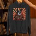 Boston Terrier Dog Japanese Art Samurai Ukiyo-e Unisex Hoodie, gift for family, gift for coworker