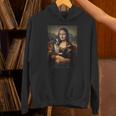 Boston Terrier Mona Lisa Painting Art Dog Mom Dad For Men Women Kids Unisex Hoodie, Boston Terrier Mom Hoodies, Boston Terrier Dad Hoodies, gift for family, gift for coworker