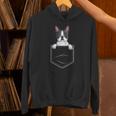 Boston Terrier In The Pocket Cute Boston Terrier Dog Lovers For Men Women Girls Kids Unisex Hoodie, gift for family, gift for coworker