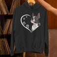 Boston Terrier Shirts For Women Girls Kids Heart Cute Unisex Hoodie, gift for family, gift for coworker