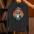 Boston Terrier UFO Alien Boston Terrier Dog Mom Dad Unisex Hoodie, Boston Terrier Mom Hoodies, Boston Terrier Dad Hoodies, gift for family, gift for coworker