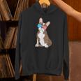 Brindle Boston Terrier Dog Patriotic Shirt USA Flag Unisex Hoodie, Patriotic Boston Terrier Hoodies, gift for family, gift for coworker