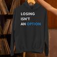Champion Mindset Losing Isn’T An Option Motivationalta 長袖tシャツ パーカー