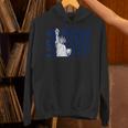 Cool Nyc New York Citytatue Of Liberty With Usa Flag パーカー