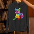 Dog Lover Boston Terrier Dog Colorful Boston Terrier Men Women Kids Unisex Hoodie, gift for family, gift for coworker