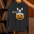 The Halloween Boston Terrier Unisex Hoodie, Boston Terrier Halloween Hoodies, gift for family, gift for coworker