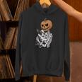 Halloween Skeleton Boston Terrier Unisex Hoodie, Boston Terrier Halloween Hoodies, gift for family, gift for coworker