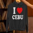 I Heart 愛 セブ 旅行 バケーション ツーリズム フィリピン パーカー