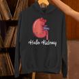 Hello Kidney おもしろ お医者さんへの感謝を示す パーカー