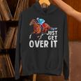 Just Get Over It 馬ショー ジャンピング乗馬 パーカー