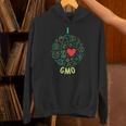 I Love Gmo ラウンドラインデザイン パーカー