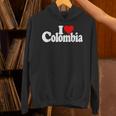 I Love Heart コロンビア 南アメリカ ボゴタ コロンビア文化 パーカー