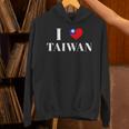 I Love Heart 台湾国旗 台湾 台湾 プライド Roc 台北 パーカー