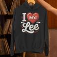 I Love My Lee 名前 Lee パーカー