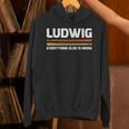 Ludwig Everything Else Is Noise クラシック音楽ドラムスティック 長袖tシャツ パーカー