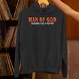 Man Of God Husband Dad Pop Pop Christian Dad Religious Unisex Hoodie