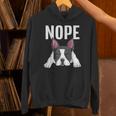 Nope Boston Terrier Puppy Dog Bostie Lover Men Women Girls Kids Unisex Hoodie, gift for family, gift for coworker